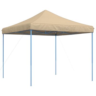 vidaXL Tenda da Festa Pieghevole Pop-Up Beige 292x292x315 cm