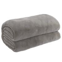 vidaXL Coperta Ponderata con Copertura Grigia 200x200 cm 13 kg Tessuto