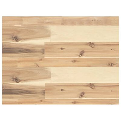 vidaXL Mensole da Parete 2 pz 60x30x4 cm Legno Acacia Non Trattato