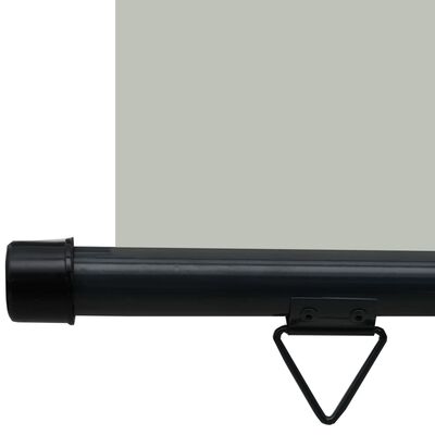 vidaXL Tendalino Laterale per Balcone 65x250 cm Grigio