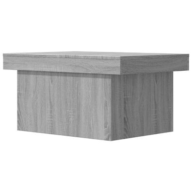 vidaXL Tavolino da Salotto Grigio Sonoma 80x55x40 cm Legno Multistrato