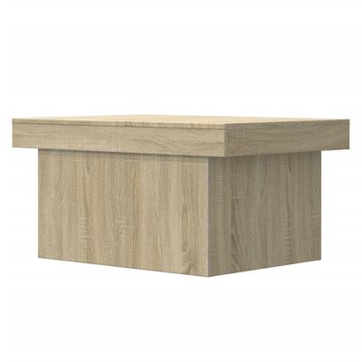 vidaXL Tavolino da Salotto Rovere Sonoma 100x55x40cm Legno Multistrato