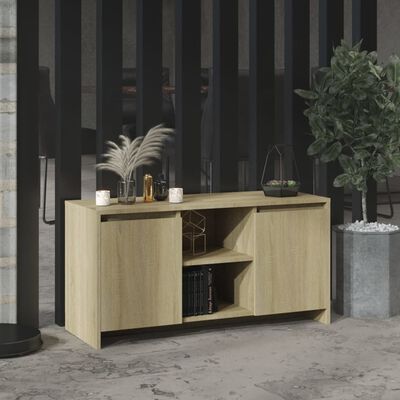 vidaXL Mobile Porta TV Rovere Sonoma 102x37,5x52,5 cm in Truciolato