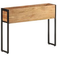 vidaXL Fioriera 90x20x68 cm in Legno Massello di Acacia