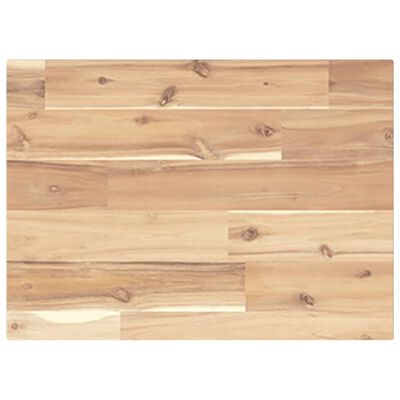 vidaXL Mensole da Parete 4 pz 60x30x2 cm Legno Acacia Non Trattato