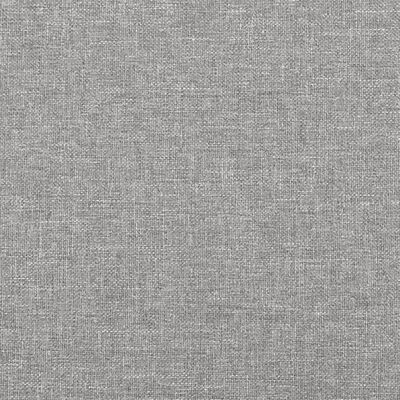 vidaXL Testiera 4 pz Grigio Chiaro 80x5x78/88 cm in Tessuto