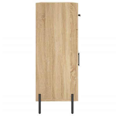 vidaXL Credenza Rovere Sonoma 69,5x34x90 cm in Legno Multistrato