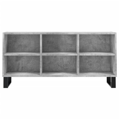 vidaXL Mobile per TV Grigio Cemento 103,5x30x50 cm Legno Multistrato