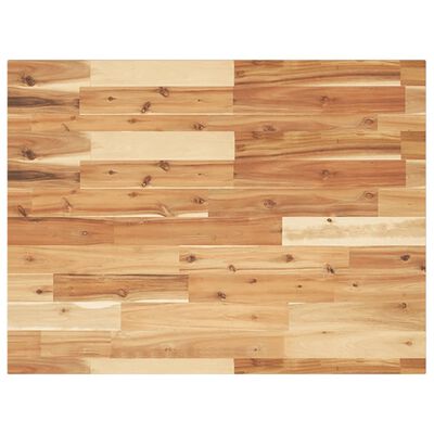 vidaXL Piano Scrivania a Olio 80x60x2cm Legno Massello di Acacia