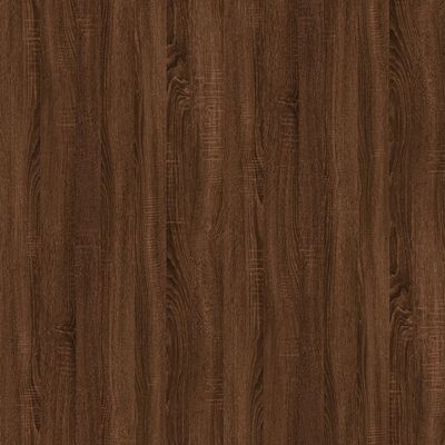 vidaXL Tavolino Salotto Rovere Marrone 60x44,5x45 cm Legno Multistrato