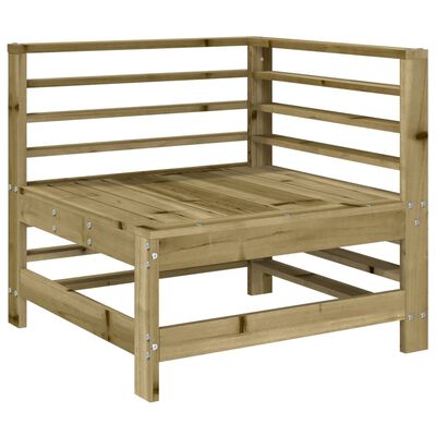 vidaXL Set Salotto da Giardino 5 pz in Legno Impregnato di Pino