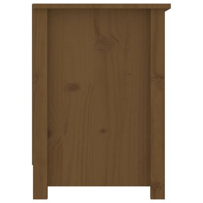 vidaXL Mobile Porta TV Ambra 103x36,5x52 cm in Legno Massello di Pino