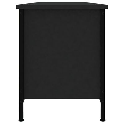 vidaXL Mobile Porta TV Nero 102x35x45 cm in Legno Multistrato