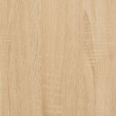 vidaXL Mobile a Parete Rovere Sonoma 80x36,5x35 cm Legno Multistrato