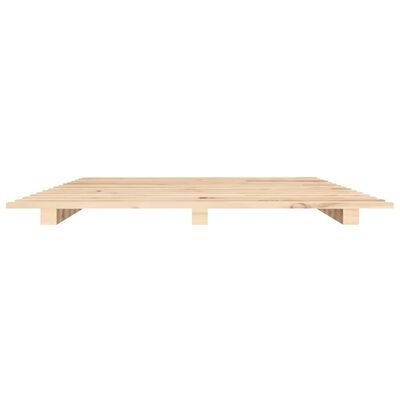 vidaXL Giroletto senza Materasso 100x200 cm in Legno Massello di Pino