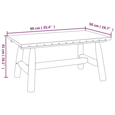 vidaXL Set Divani da Giardino 5 pz in Legno Massello di Abete