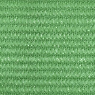 vidaXL Vela Parasole 160 g/m² Verde Chiaro 5x6x6 m in HDPE