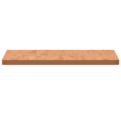 vidaXL Piano per Tavolo 60x60x2,5 cm Quadrato Legno Massello di Faggio