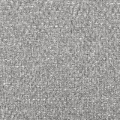 vidaXL Testiera 2 pz Grigio Chiaro 80x5x78/88 cm in Tessuto