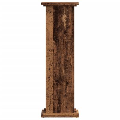 vidaXL Supporto per Piante Legno Vecchio 33x33x100 cm in Truciolato