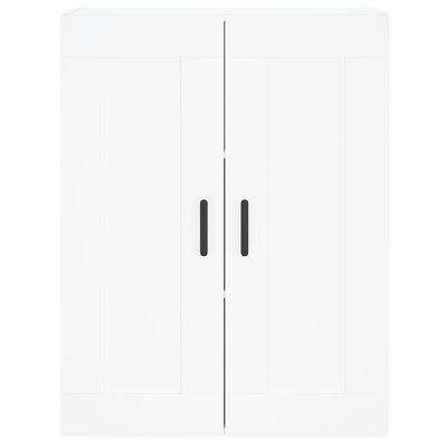 vidaXL Mobile a Parete Bianco 69,5x34,90 cm in Legno Multistrato