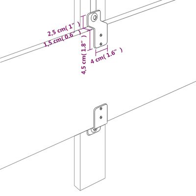 vidaXL Giroletto a Molle con Materasso Tortora 200x200 cm in Tessuto