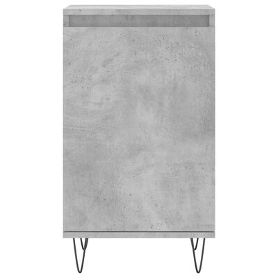 vidaXL Credenze 2 pz Grigio Cemento 40x35x70 cm in Legno Multistrato