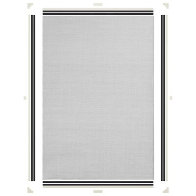 vidaXL Zanzariera Magnetica Finestre Bianca 80x120cm in Fibra di Vetro