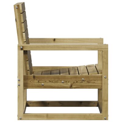 vidaXL Set Salotto da Giardino 3 pz in Legno Impregnato di Pino