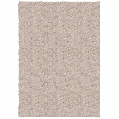 vidaXL Tappeto Shaggy PAMPLONA a Pelo Lungo Moderno Beige 160x230 cm