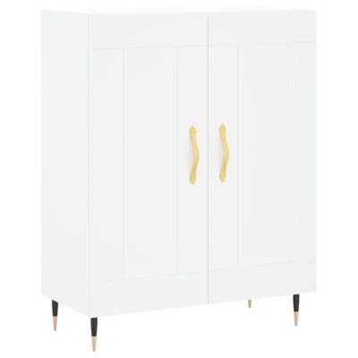 vidaXL Credenza Bianca 69,5x34x90 cm in Legno Multistrato