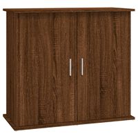 vidaXL Supporto Acquario 81x36x73 cm Legno Multistrato Rovere Marrone