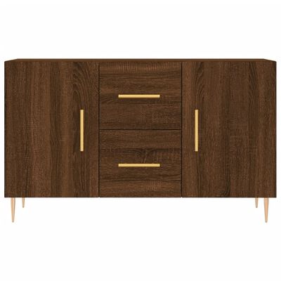 vidaXL Credenza Rovere Marrone 100x36x60 cm in Legno Multistrato