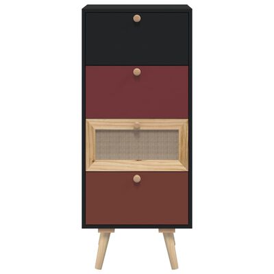 vidaXL Credenza con Cassetti 40x30x95 cm in Legno Multistrato