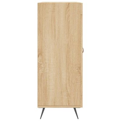 vidaXL Credenza Rovere Sonoma 69,5x34x90 cm in Legno Multistrato