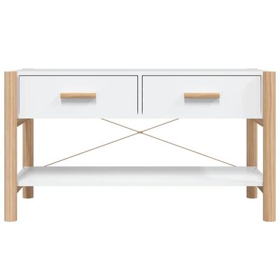 vidaXL Mobile Porta TV Bianco 82x38x45 cm in Legno Multistrato