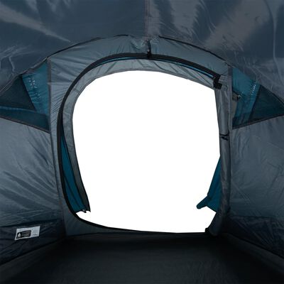 vidaXL Tenda da Campeggio a Tunnel per 2 Persone Blu Impermeabile