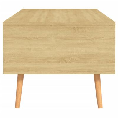 vidaXL Tavolino Salotto Rovere Sonoma 100x49,5x43 cm Legno Multistrato