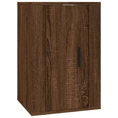 vidaXL Set Mobili Porta TV 5 pz Rovere Marrone in Legno Multistrato