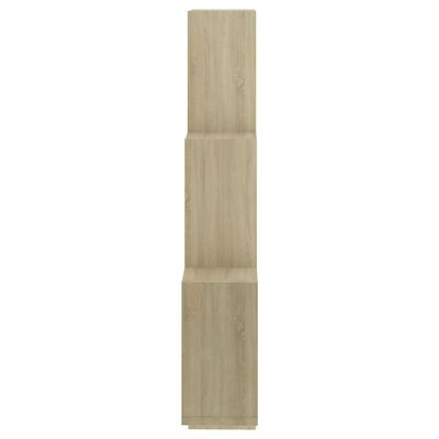 vidaXL Mensola da Parete a Cubo Rovere Sonoma 78x15x93 cm Truciolato