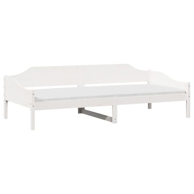 vidaXL Letto senza Materasso Bianco 90x200 cm Legno Massello di Pino