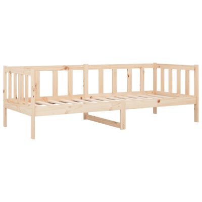 vidaXL Dormeuse senza Materasso 90x190 cm in Legno Massello di Pino