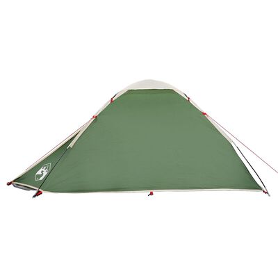 vidaXL Tenda da Campeggio a Cupola per 2 Persone Verde Impermeabile