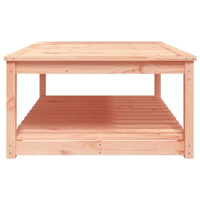 vidaXL Tavolo da Giardino 121x82,5x45 cm in Legno Massello di Douglas