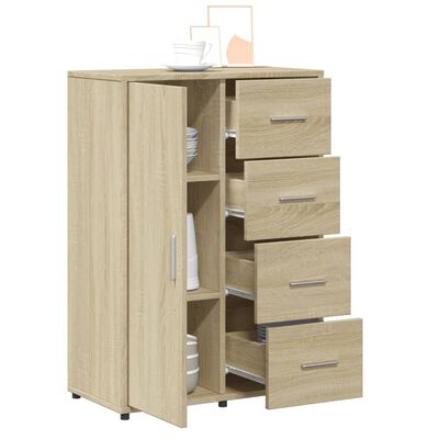 vidaXL Credenza Rovere Sonoma 60x31x84 cm in Legno Multistrato