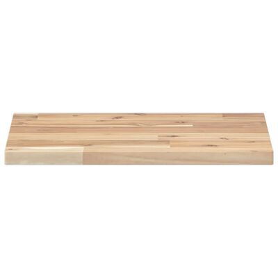 vidaXL Mensole da Parete 3 pz 60x30x2 cm Legno Acacia Non Trattato