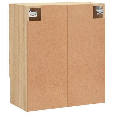 vidaXL Armadietto a Muro Rovere Sonoma 60x31x70 cm Legno Multistrato