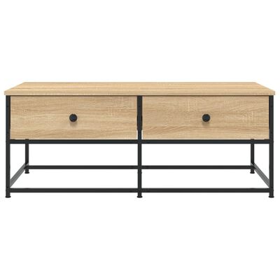 vidaXL Tavolino da Salotto Rovere Sonoma 100x51x40cm Legno Multistrato