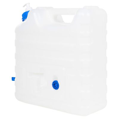 vidaXL Contenitore Acqua Rubinetto e Dispenser Sapone 15 L in Plastica