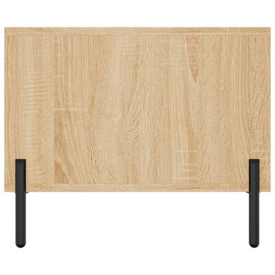 vidaXL Tavolino da Salotto Rovere Sonoma 102x50x40cm Legno Multistrato